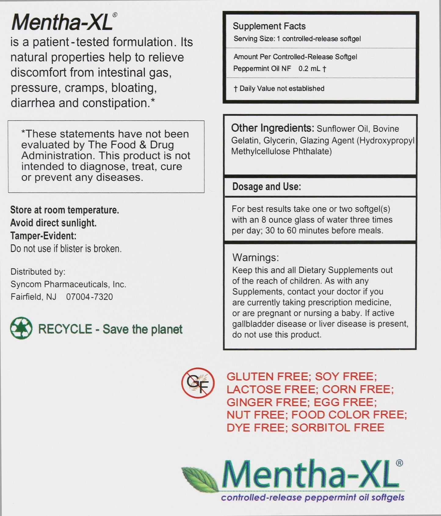 THEMONG Mentha--XL 84cnt Softgels | Potent Peppermint Oil for IBS