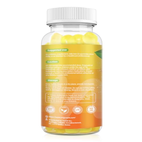 Migcopat Multivitamin Gummies for Women with Omega-3, Inositol, Folate, Biotin – 60 Count