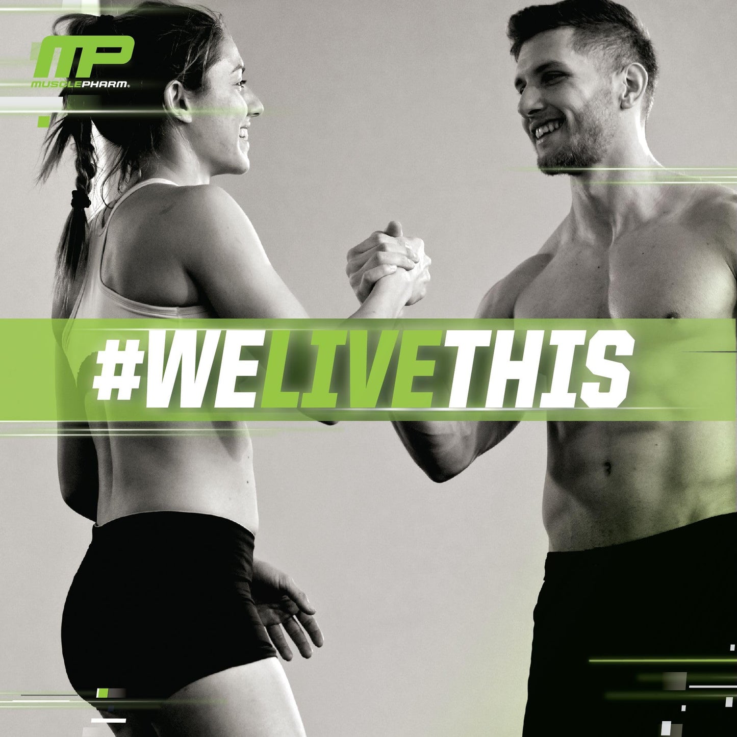 MusclePharm Glutamine Powder – 5g L-Glutamine, 60 Servings, Unflavored