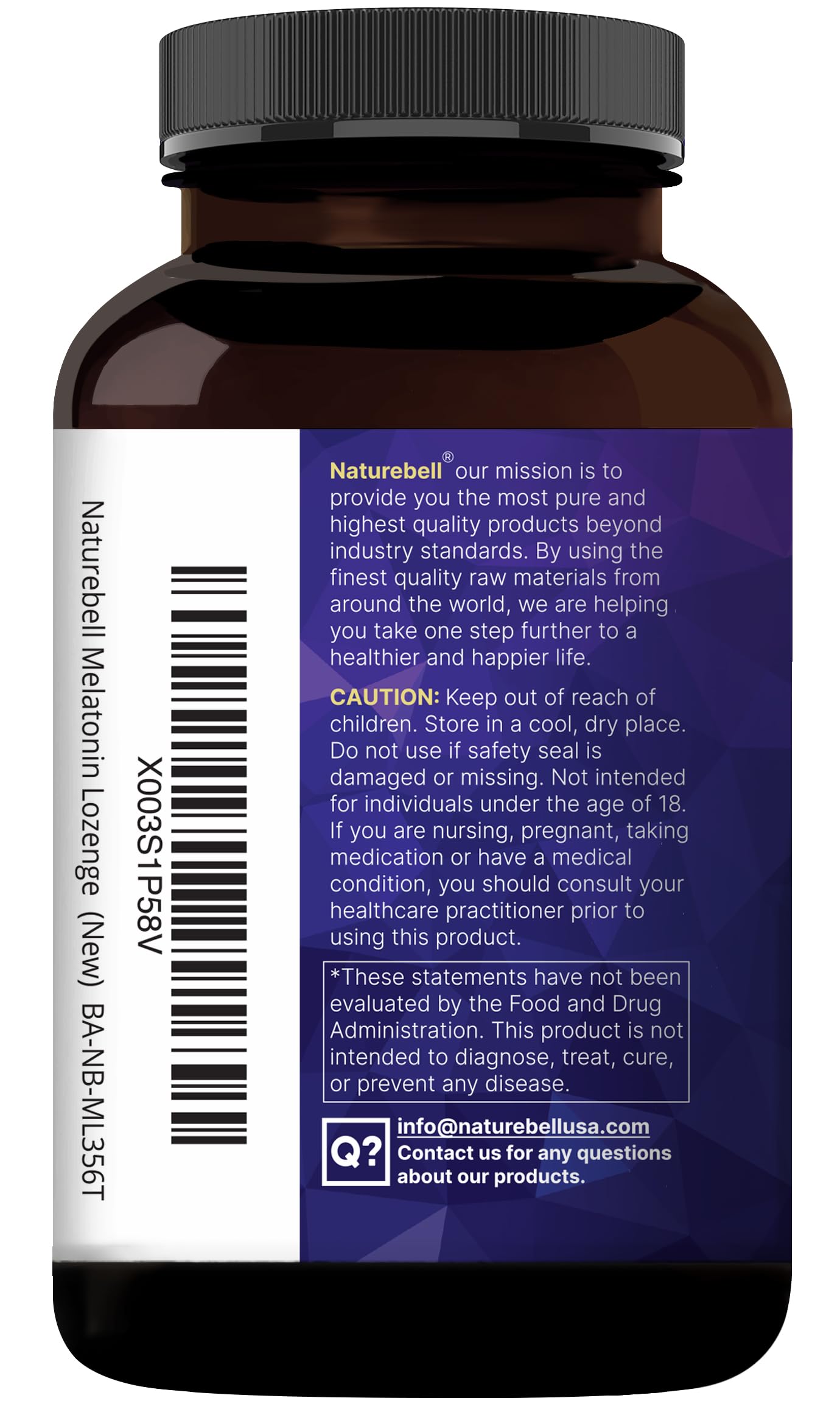 NatureBell Melatonin 20mg – 365 Fast-Dissolve Chewables, Strawberry | 1 Year Supply, Non-GMO & Gluten-Free