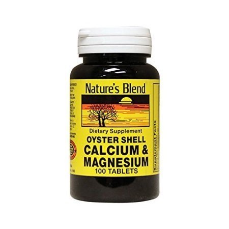 Nature's Blend Oyster Shell Calcium Magnesium | Calcium & Magnesium Supplement