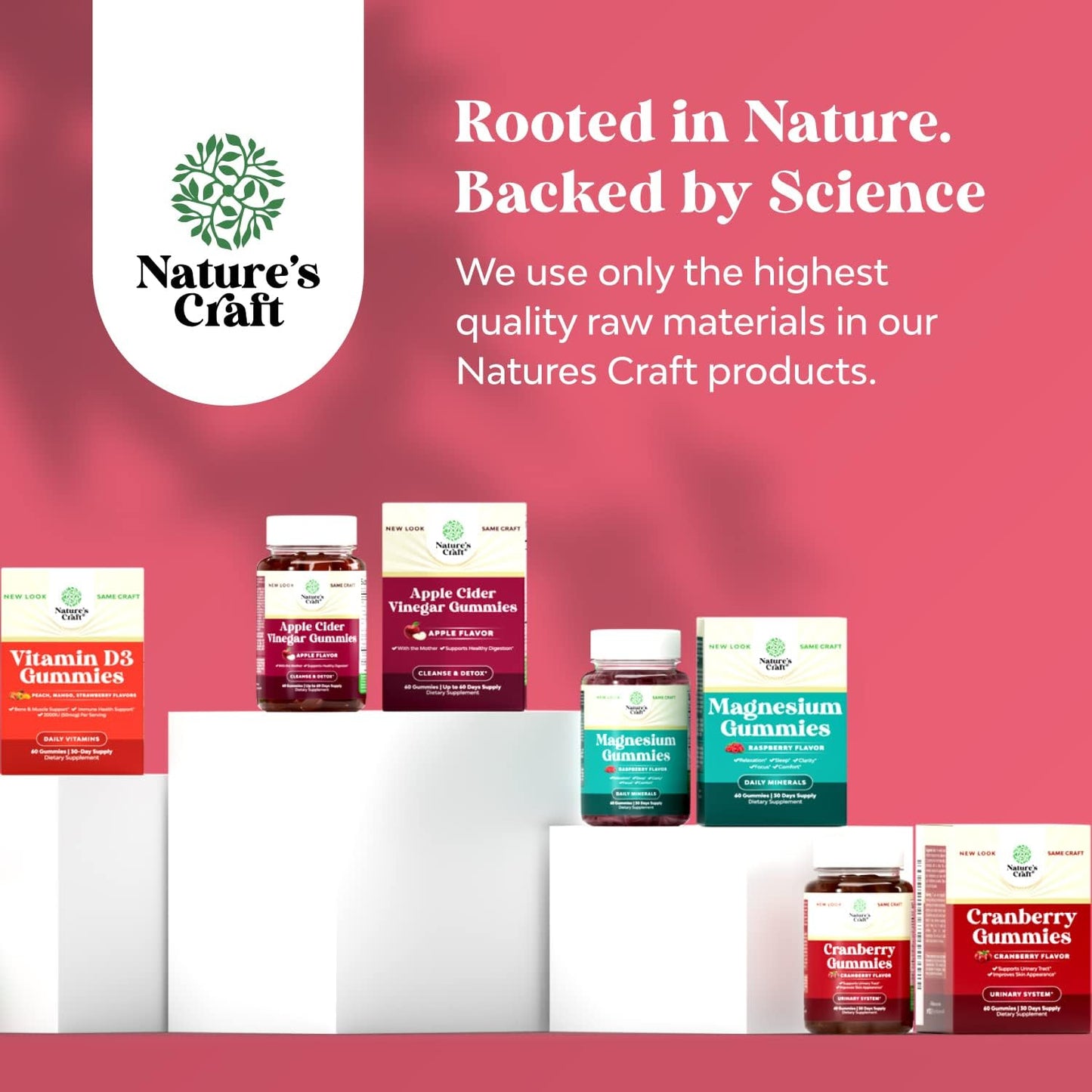Natures Craft Hormone Balance Gummies for Women – PMS & Menopause Support (60 Chews, 2-Pack)
