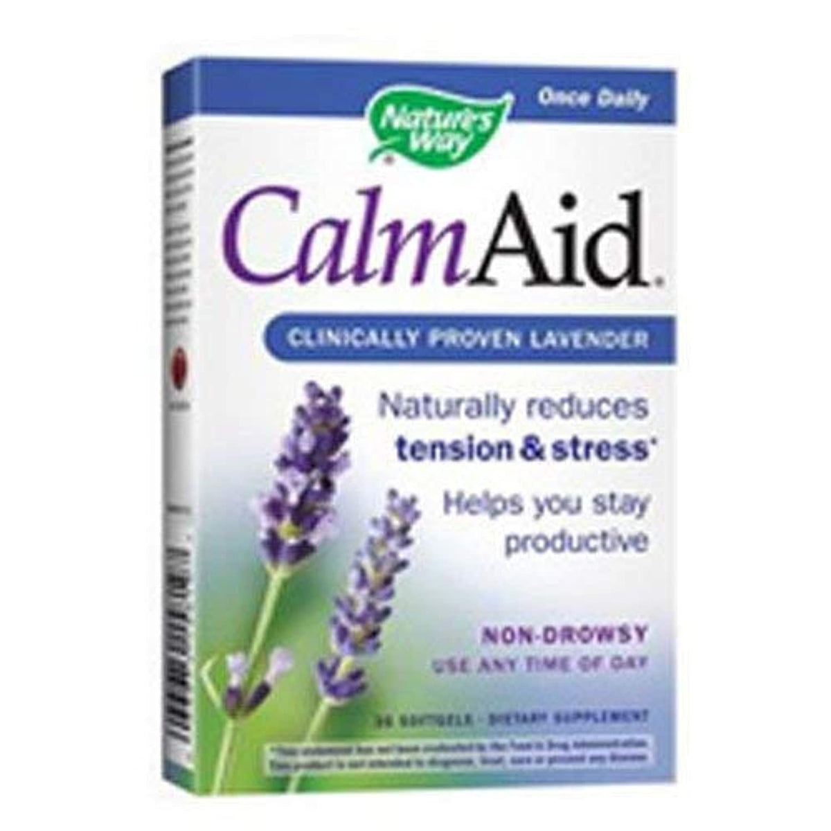 Nature's Way CalmAid Clinical Lavender Softgels - 30 Softgels BritishVita | Premium UK Vitamins & Wellness Supplements
