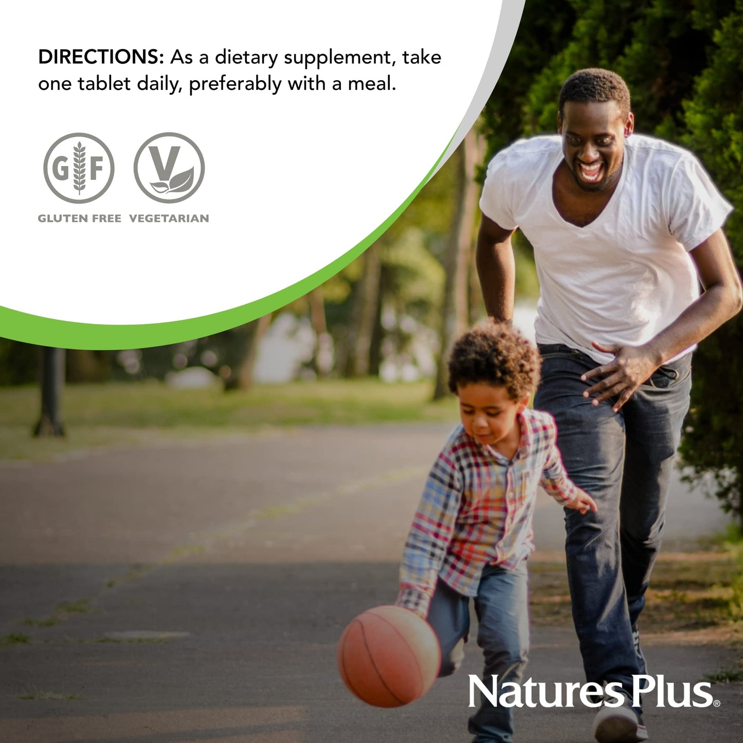 NaturesPlus Ultra-Stress with Iron | 30 Vegetarian Tablets | Stress Relief