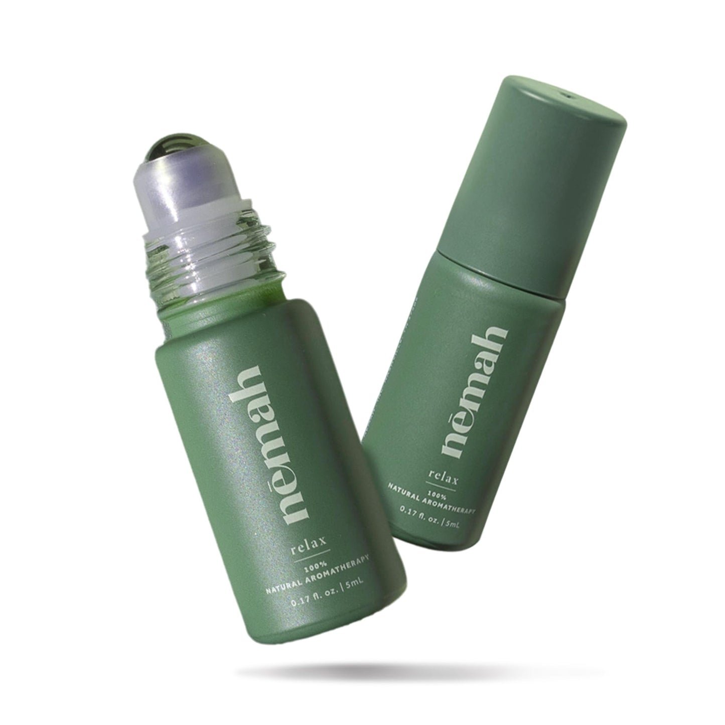 Nemah - Aromatherapy Roll On | Calming Essential Oil Blend with Bergamot, Neroli & Sandalwood - 0.17 fl oz | Vegan & Cruelty-Free