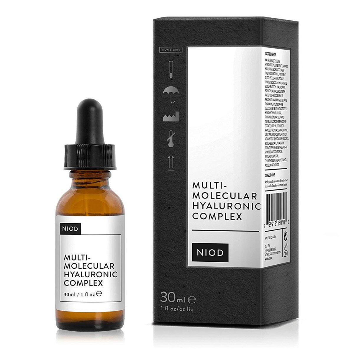 Niod Multi-Molecular Hyaluronic Complex (30ml) – Hydrating Serum