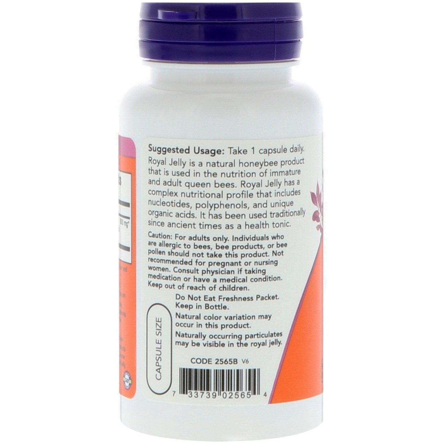 Now Foods Royal Jelly 1500 mg - 60 Capsules | NOW Foods