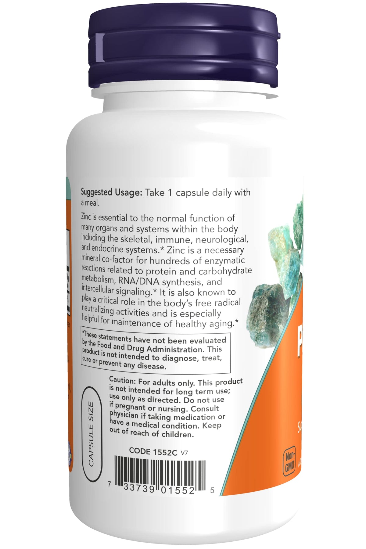 Now Foods Zinc Picolinate, 120 caps 50mg (2-Pack) BritishVita | Premium UK Vitamins & Wellness Supplements