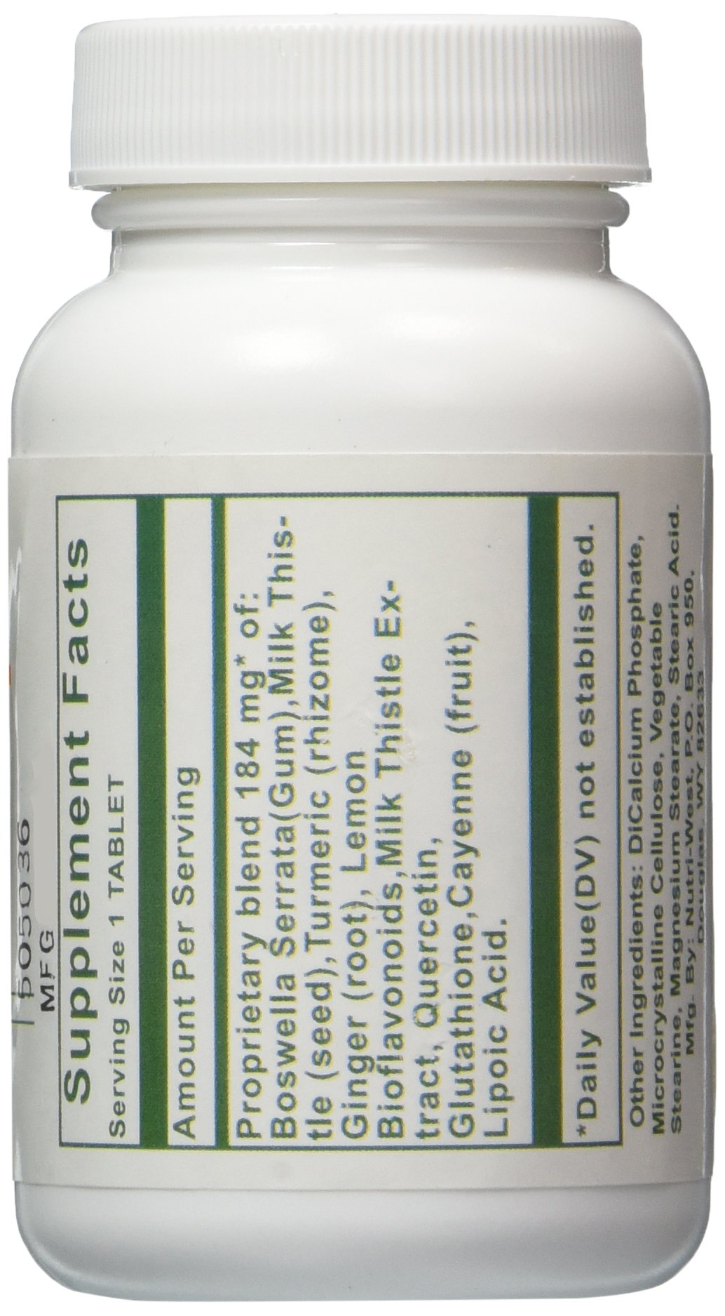 Nutri-West Total Inflam 90 Tablets | Joint Support, Made in USA