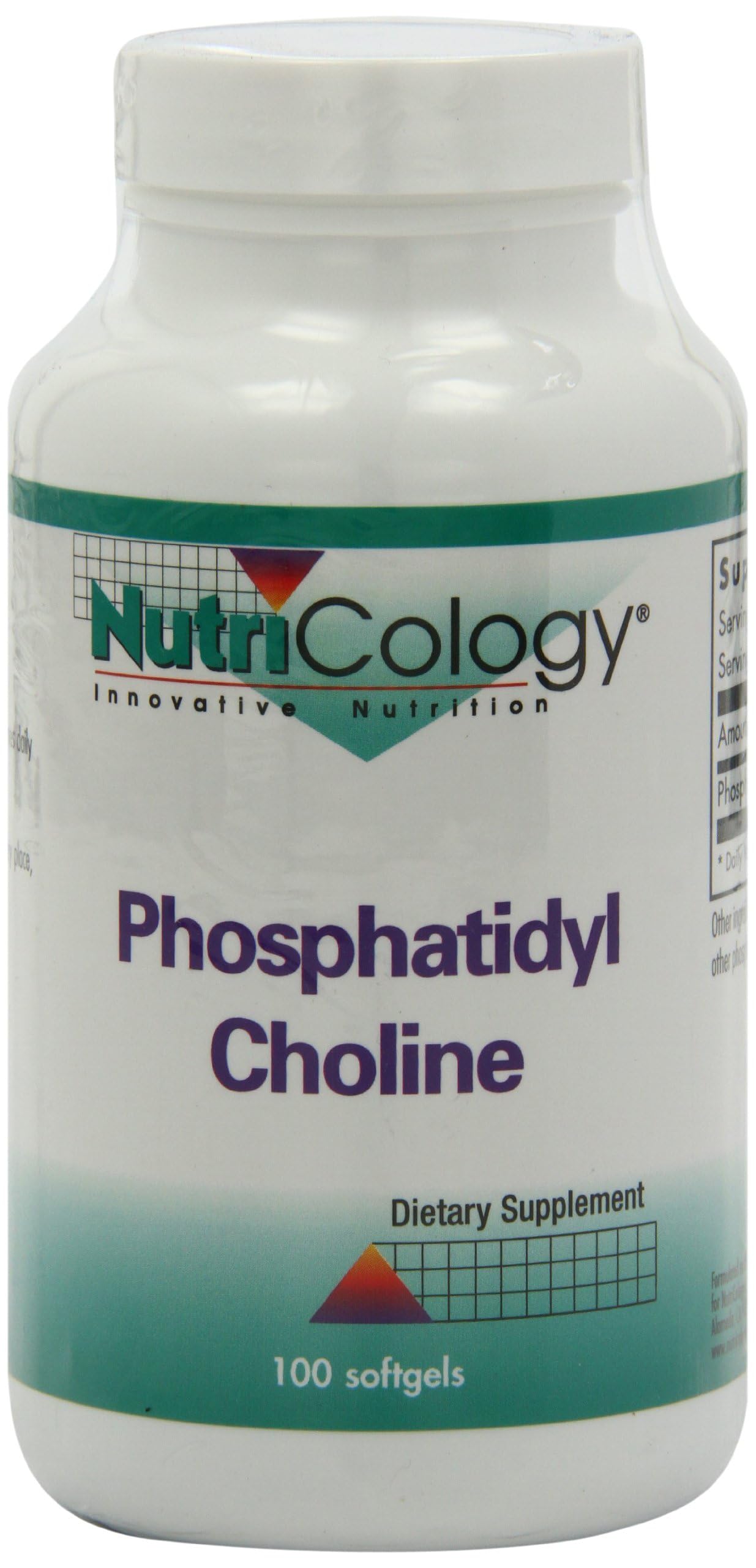 Nutricology Phosphatidylcholine Supplement - Lecithin Softgels 1540mg (100 Count)