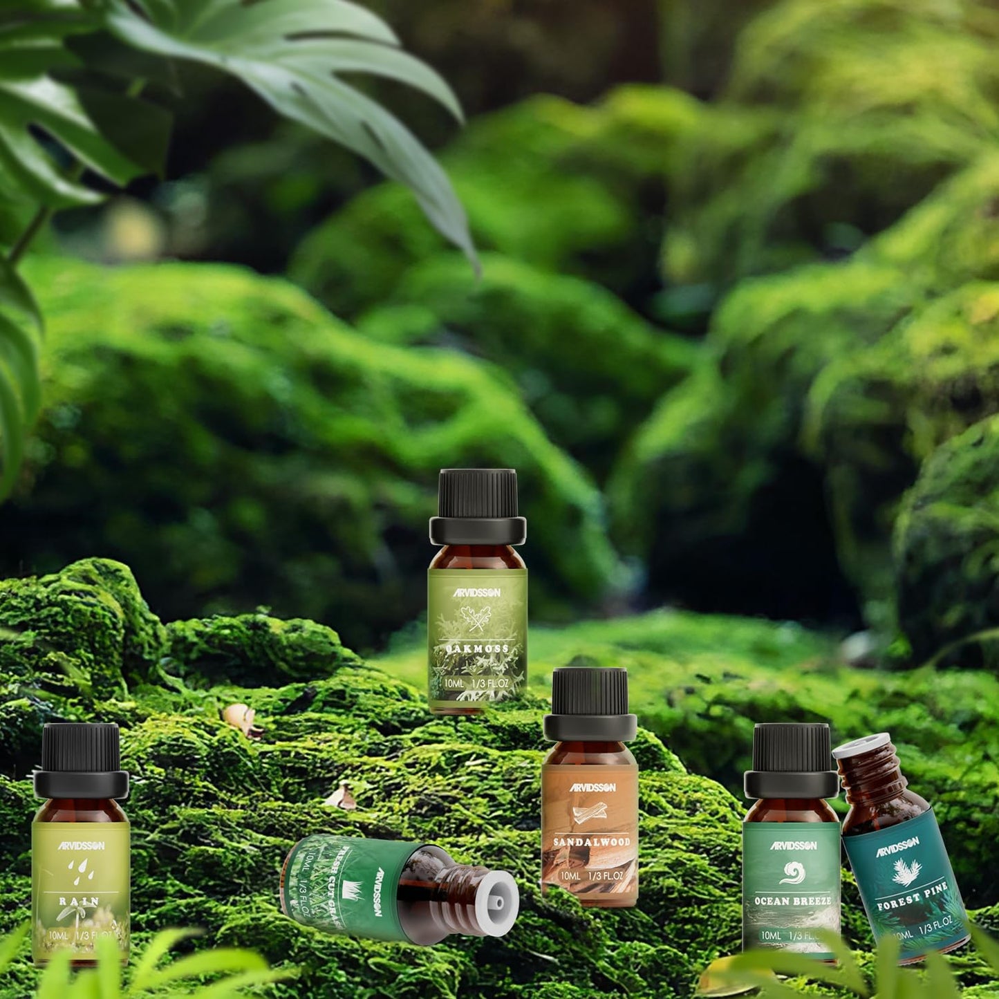Nature Essential Oils Set | ARVIDSSON Natural Fragrance Oils for Candle Making