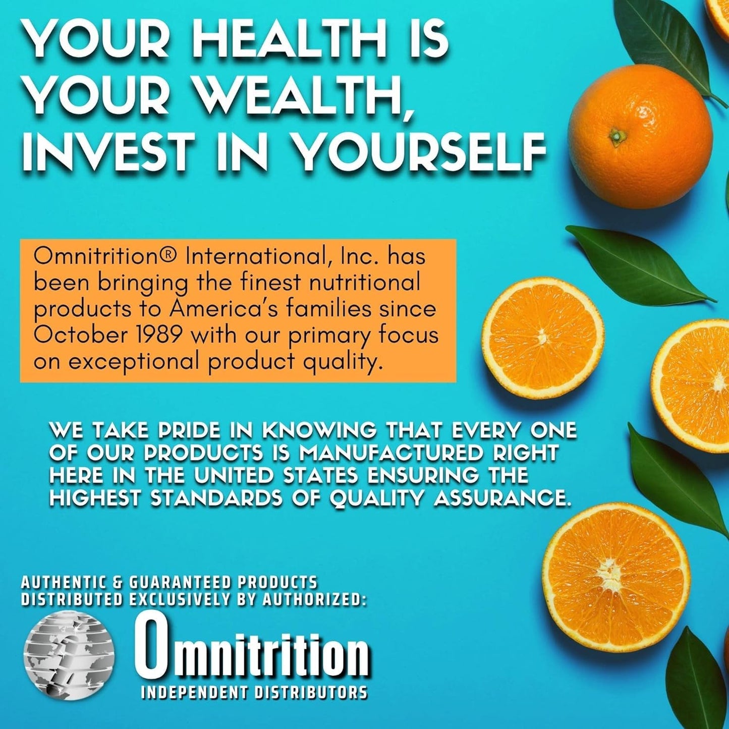 Omni Drop Program – Authentic Omnitrition Basic Bundle | 4 oz Drops + Guide