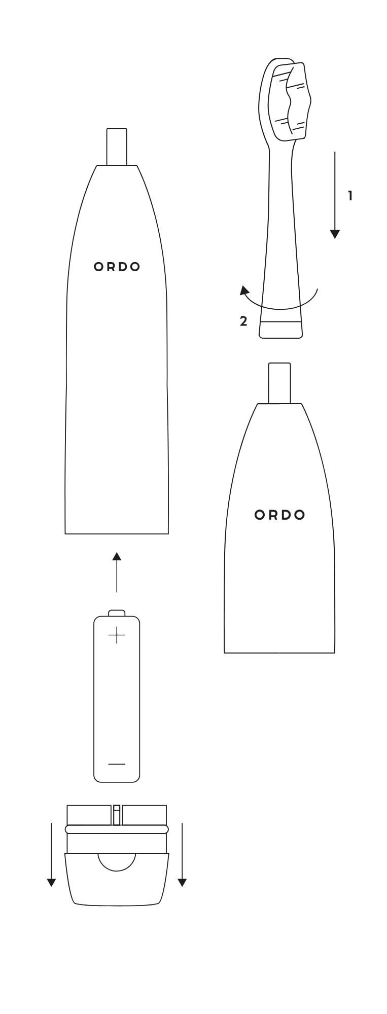Ordo Squishmallows 2 Replacement Brush Heads for Kids Battery Toothbrush – Wanda