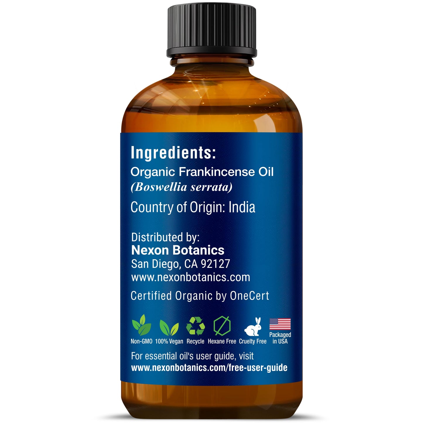 Organic Frankincense Essential Oil 30 ml | Nexon Botanics - Pure & Natural