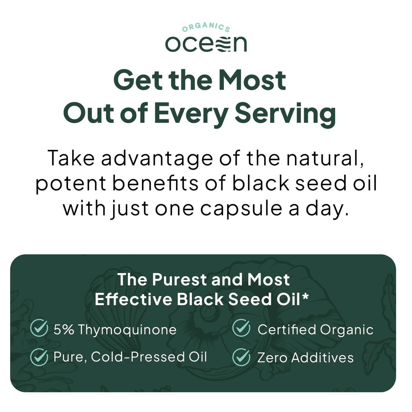 Organics Ocean Better Black Seed Oil – 5% Thymoquinone, Immune Support BritishVita | Premium UK Vitamins & Wellness Supplements
