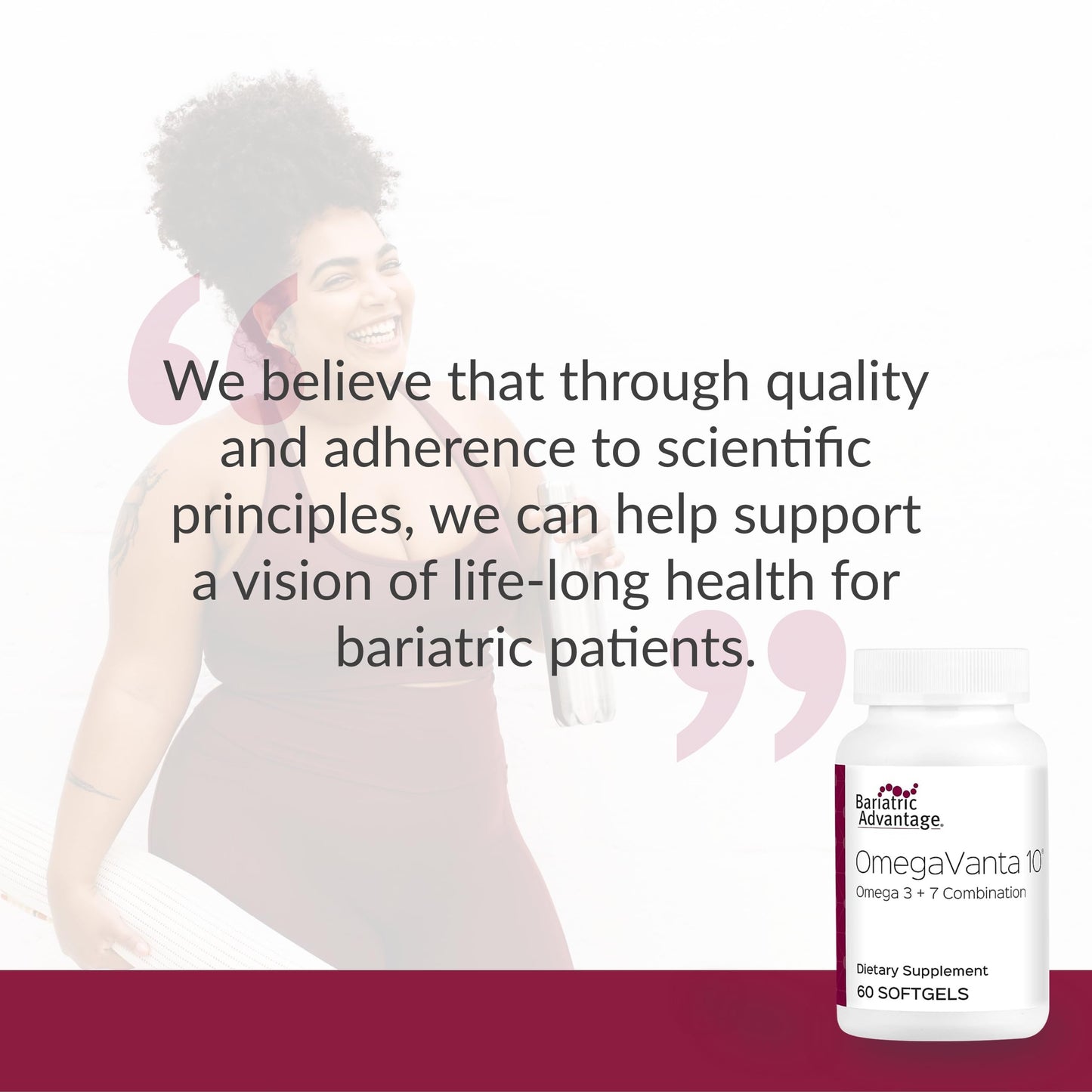 Bariatric Advantage OmegaVanta 10 – Enteric Omega-3 (EPA/DHA) 60 Count