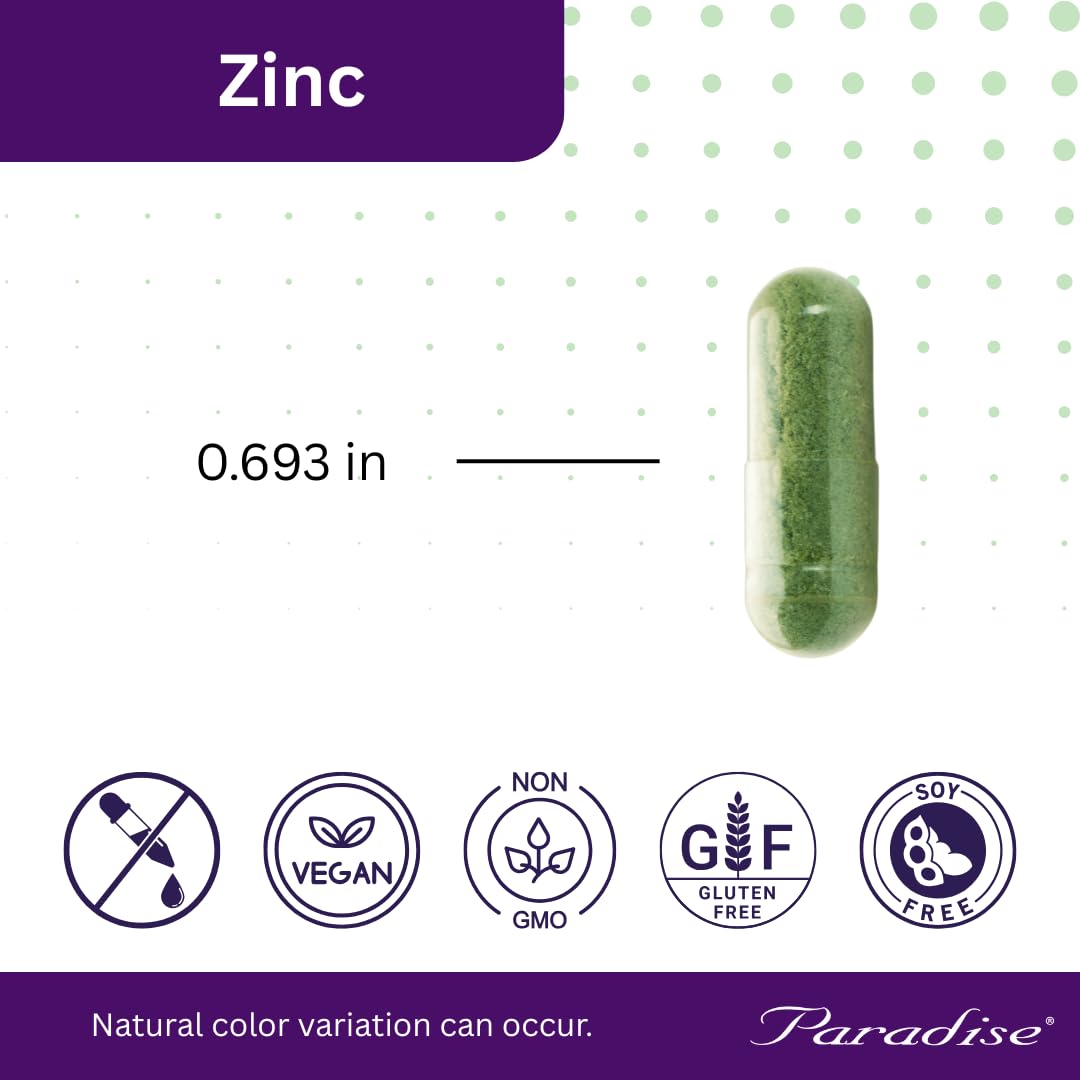 Paradise Herbs Zinc Picolinate for Immune Support