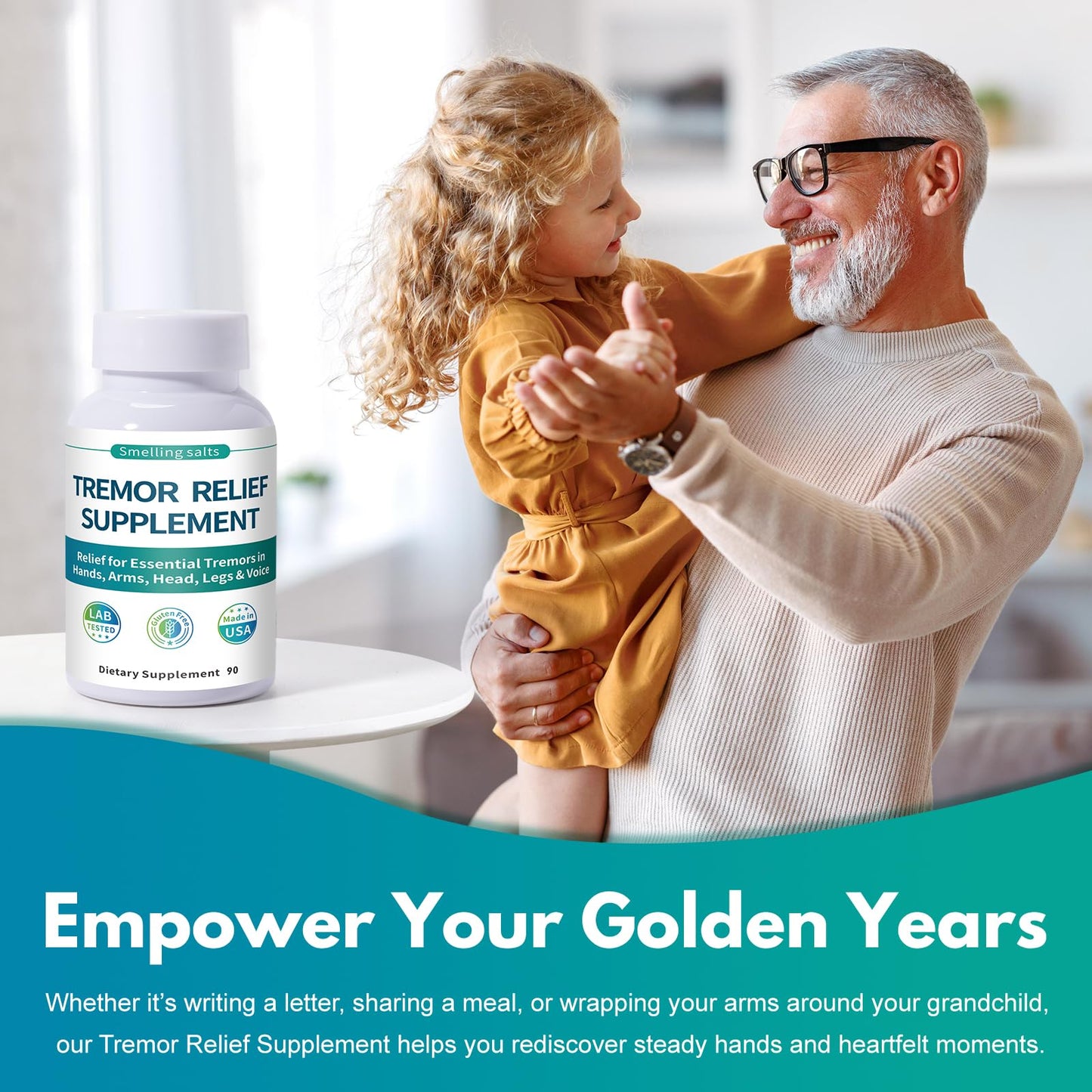 Essential Tremor Relief Supplement – Herbal Support (90 Count)