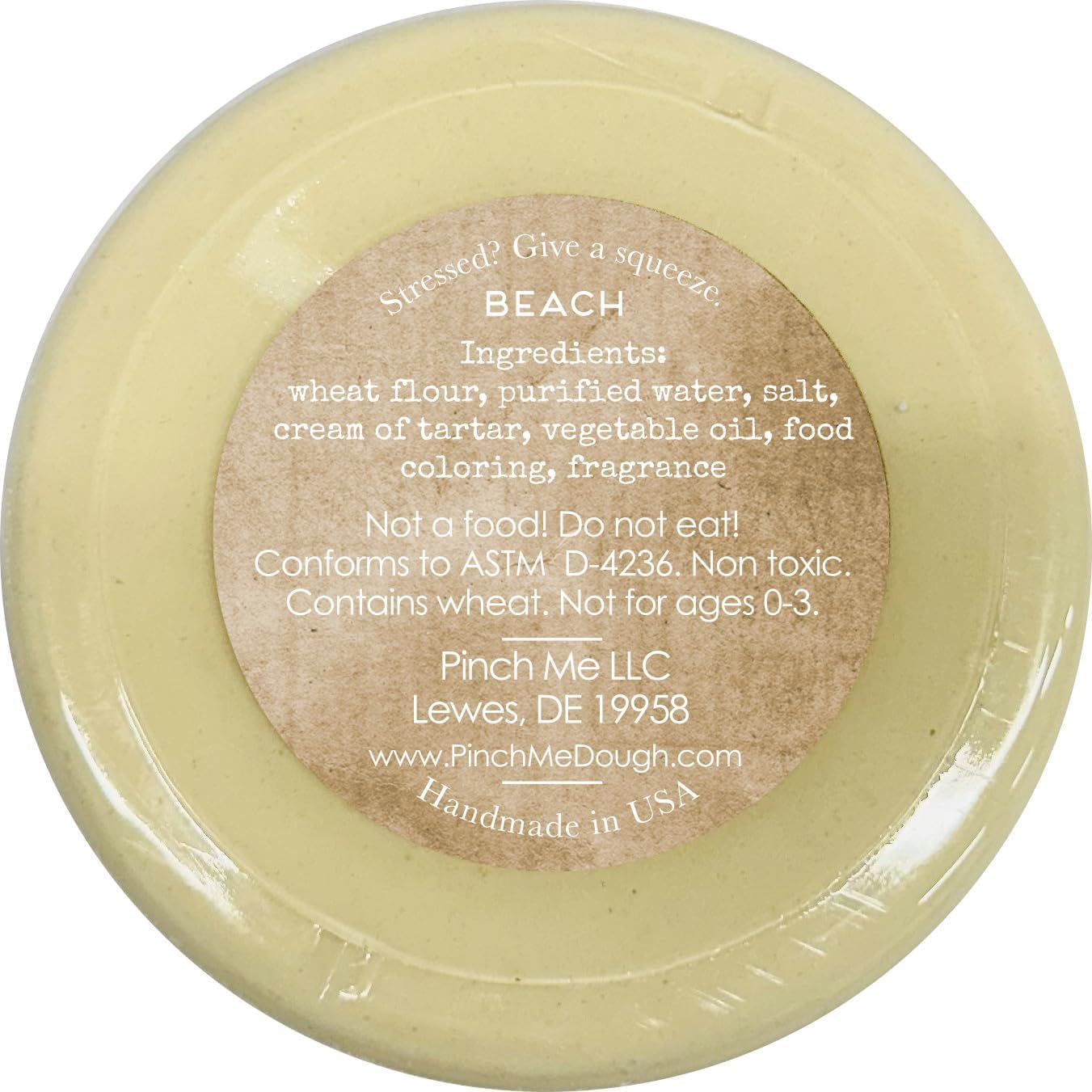 Pinch Me Therapy Dough - Beach Scent, 10 oz Putty | Holistic Aromatherapy