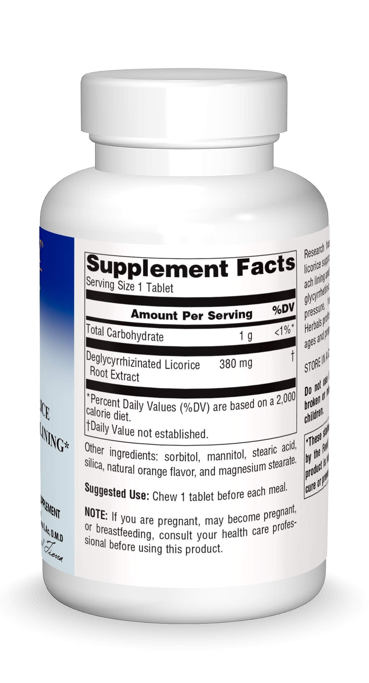 Planetary Herbals DGL Deglycyrrhizinated Licorice - 200 Tablets | Supports a Healthy Stomach Lining