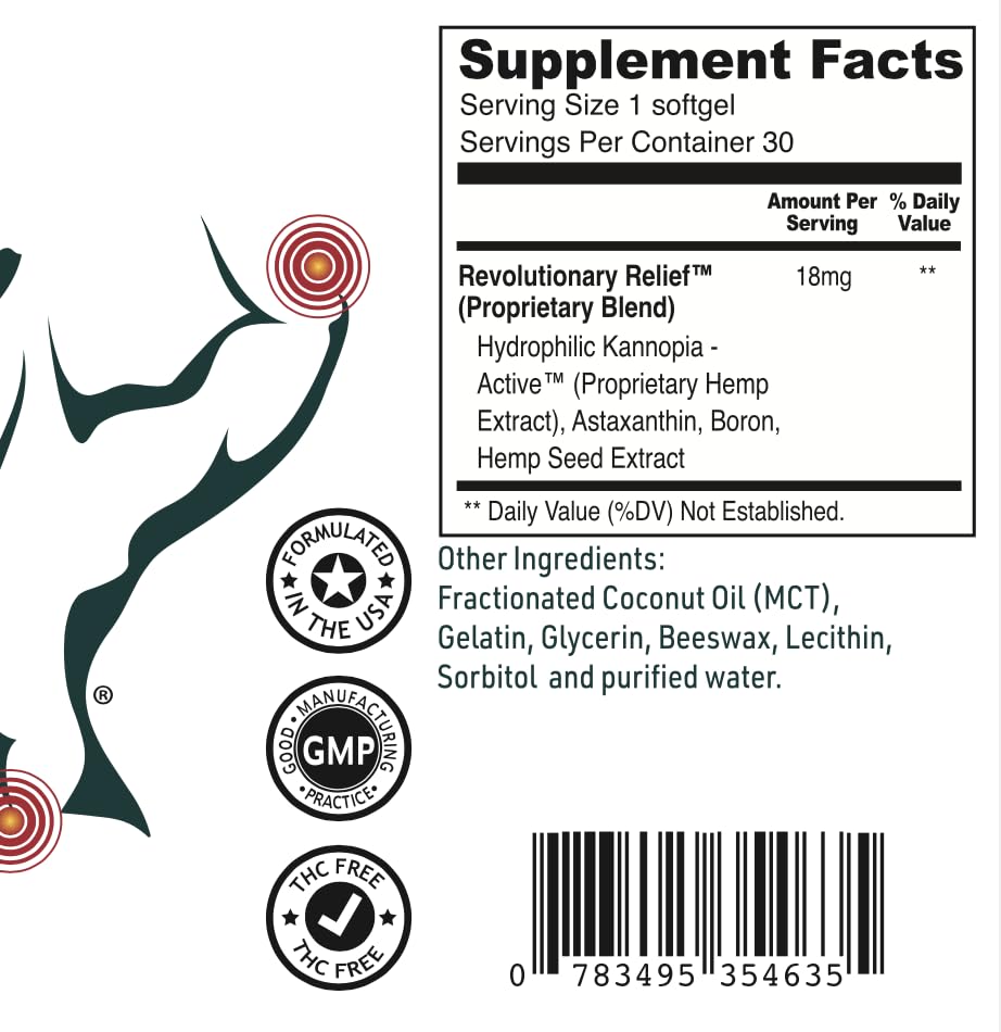 Post Surgery & Injury Support | KannopiaActive Hemp with Astaxanthin (30ct)