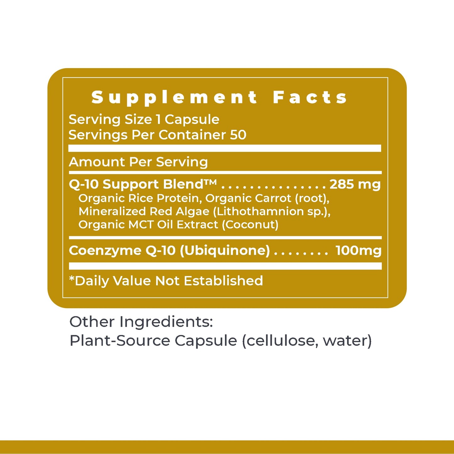 Premier Research Labs CoQ10 – Ubiquinol Coenzyme Q10 100 mg Capsules with Red Algae & MCT Oil | 60 Vegetarian Capsules