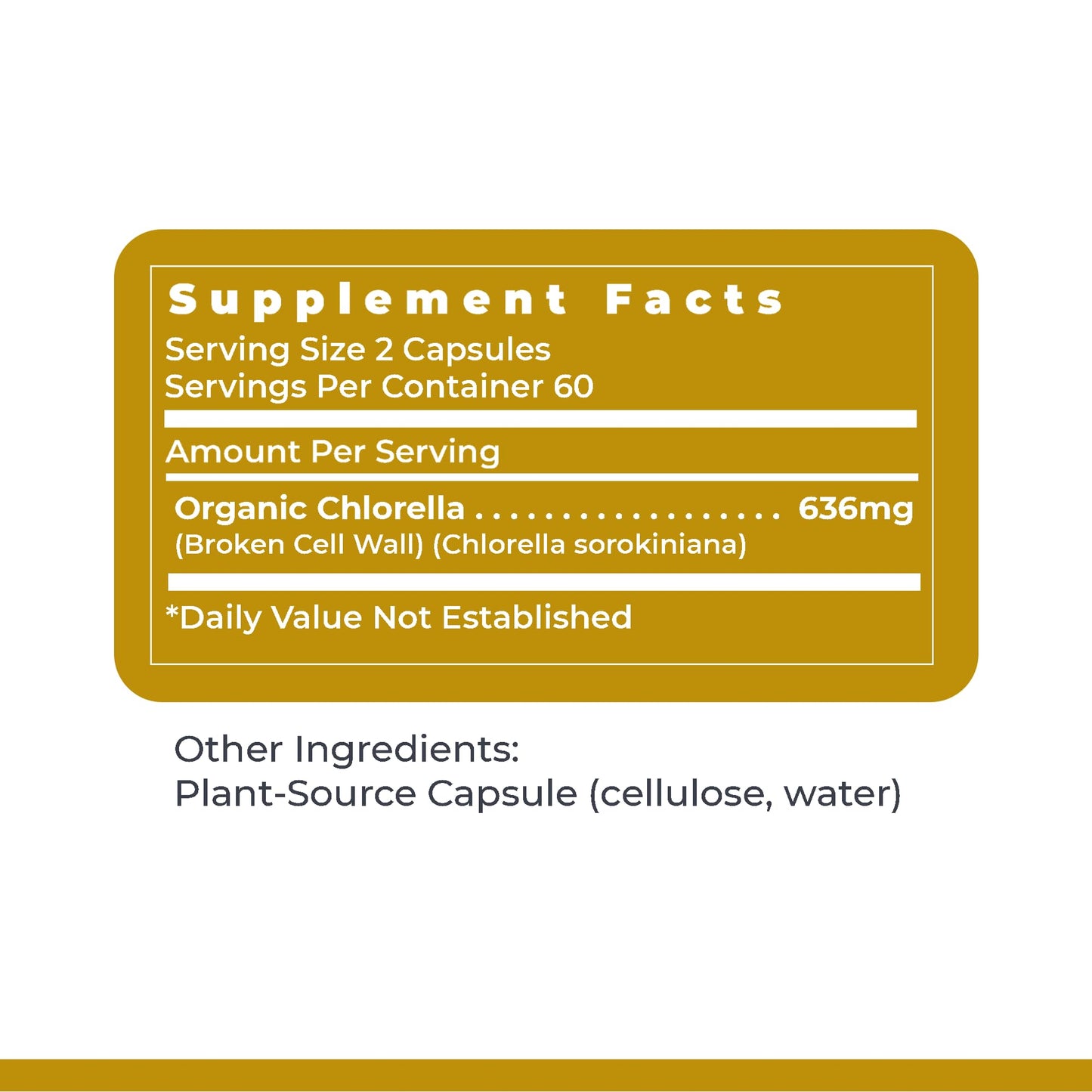 Premier Research Labs Medi Chlorella-FX – Chlorella & Chlorophyll Capsules (120 Vegetarian Capsules)