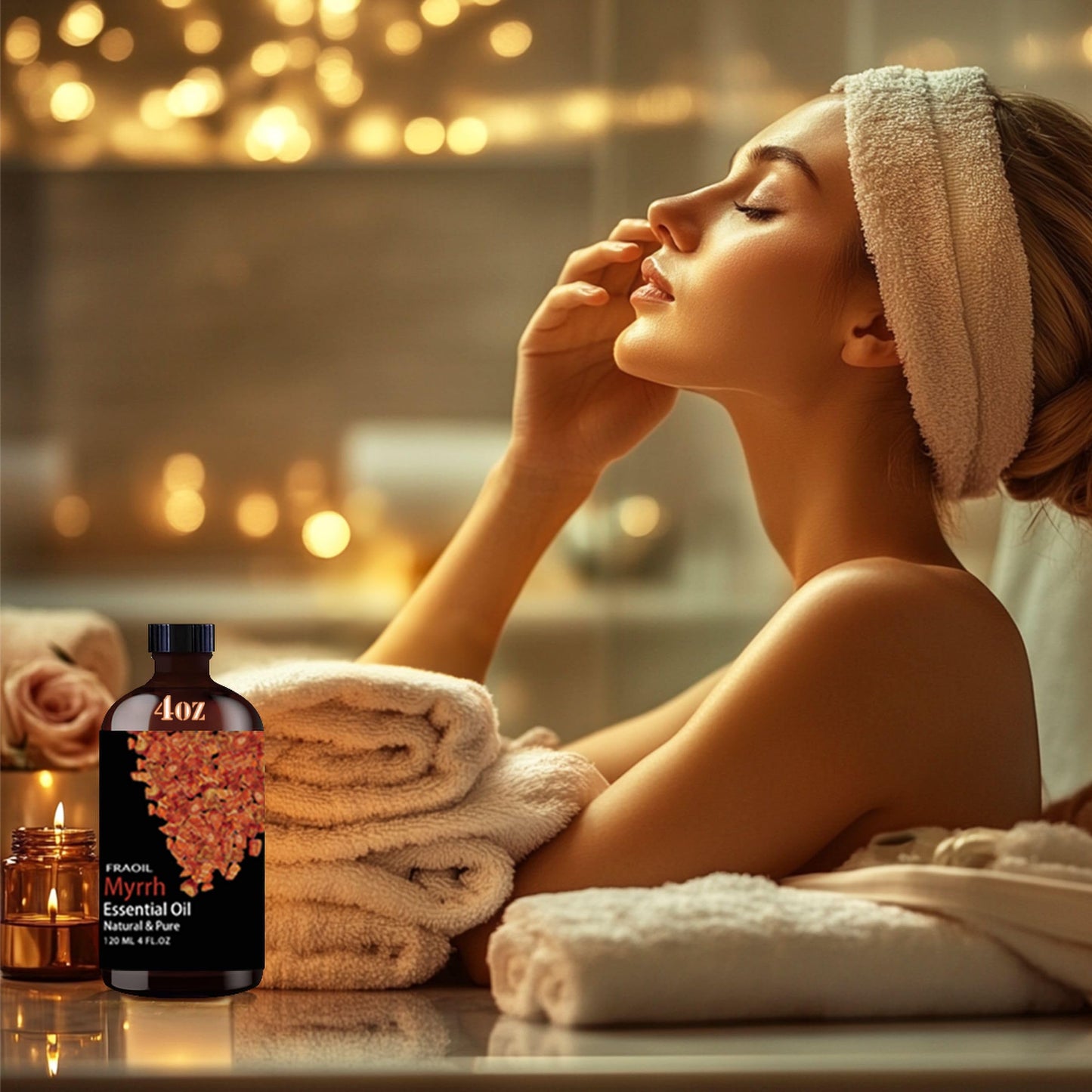 Myrrh Essential Oil 4 Oz (120 ml) – Diffuser, DIY, Candles & Soaps | FRAOIL