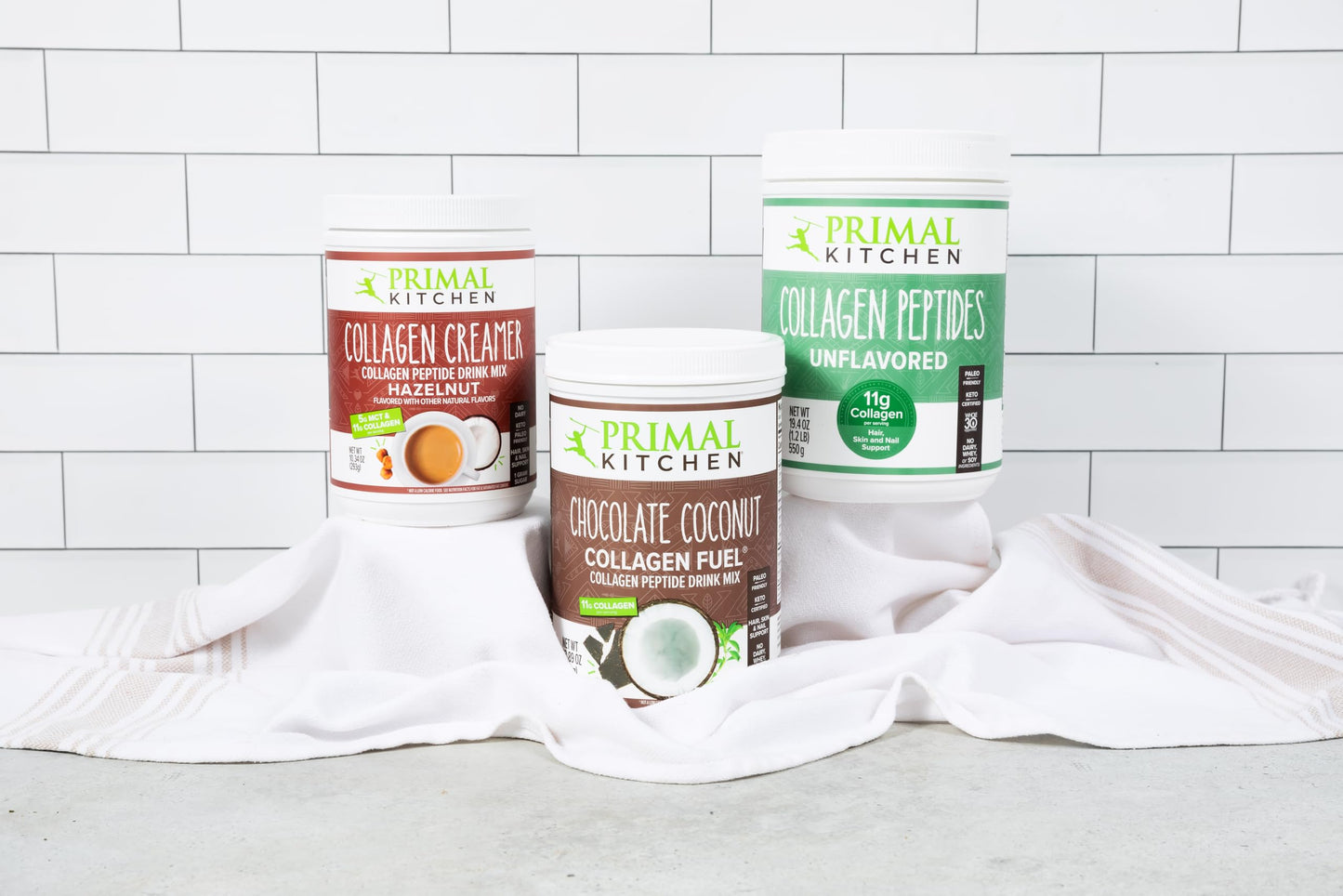 Primal Kitchen Hazelnut Collagen Creamer Powder – 11g Collagen, 10.34 oz
