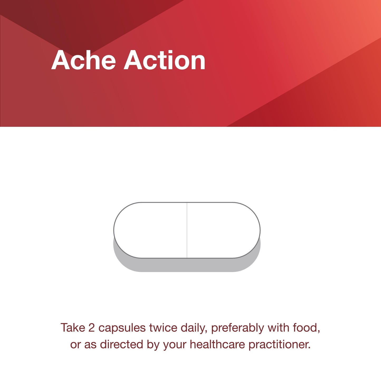 Ache Action Joint Supplement for Women & Men | Protocol For Life Balance | 120 Veg Caps