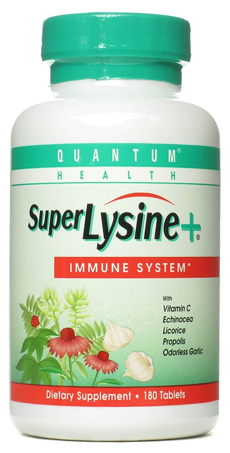Quantum Amino Acid Super Lysine Plus Tablet - 180 Tablets per Pack - 3 per Case