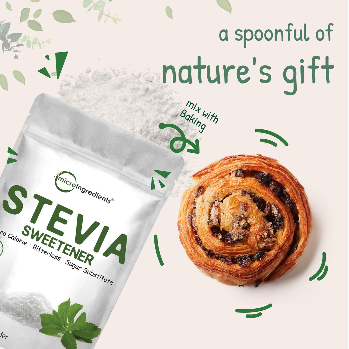 Stevia Erythritol Blend Powder – 4 lb | Zero Calorie, Keto & Low Carb BritishVita | Premium UK Vitamins & Wellness Supplements