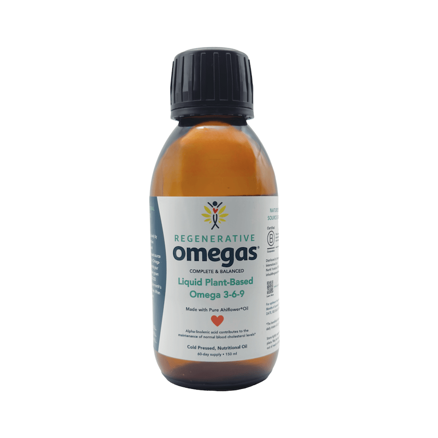 Regenerative Omegas Liquid - Ahiflower Oil - 150ml (60 day supply)