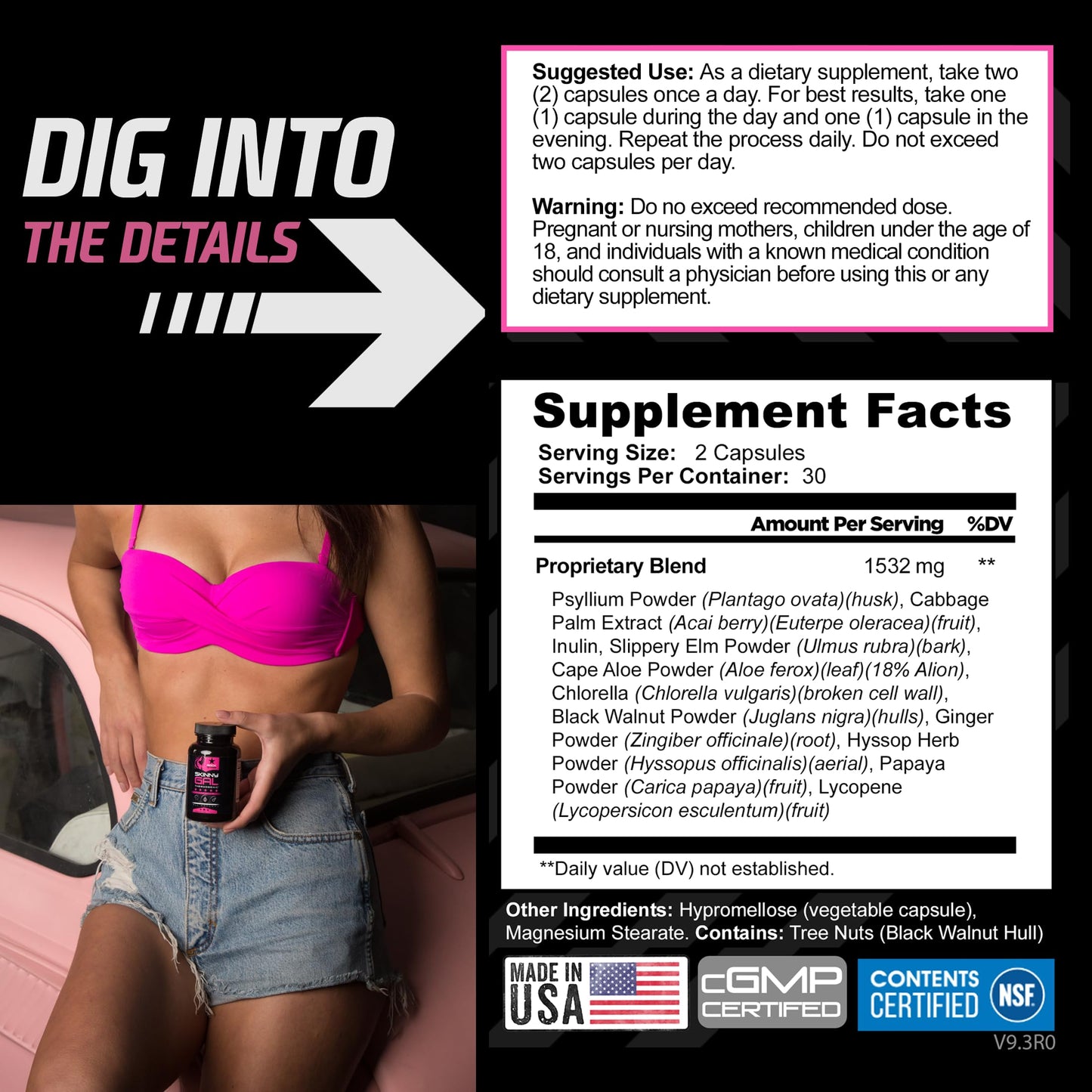 Weight Loss Pills for Women | Rockstar Skinny Gal Thermogenic Fat Burner