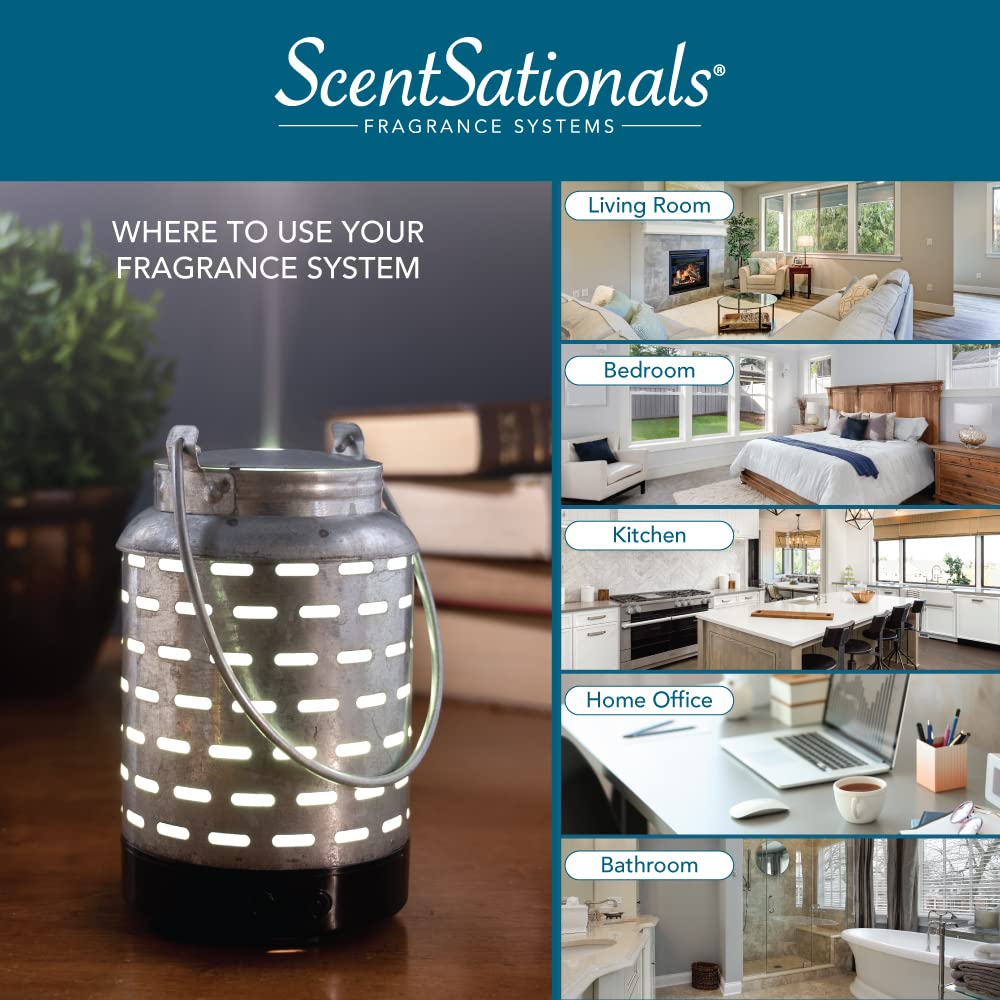 Scentsationals Lemon Drop Diffuser | Eclectic Collection for Living Room & Bedroom