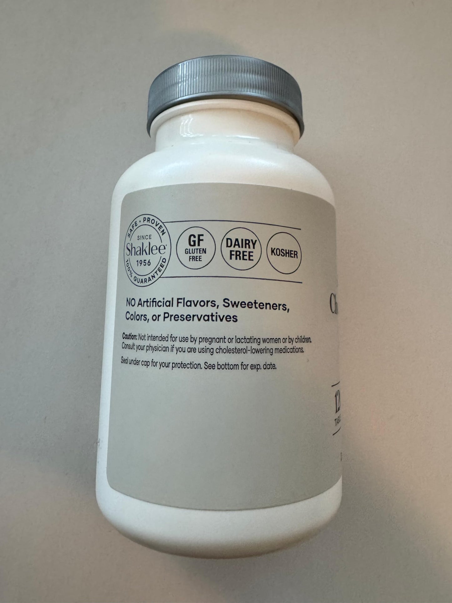 Shaklee Cholesterol Complex: Plant-Based Formula - 120 Tablets