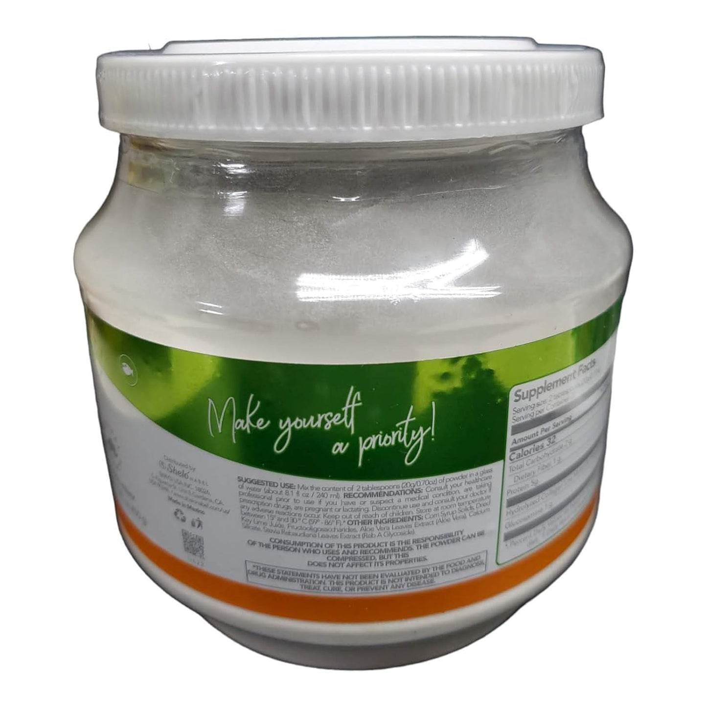 Sheló NABEL Hydrolyzed Collagen with Glucosamine – Key Lime Flavor, 15.87 oz