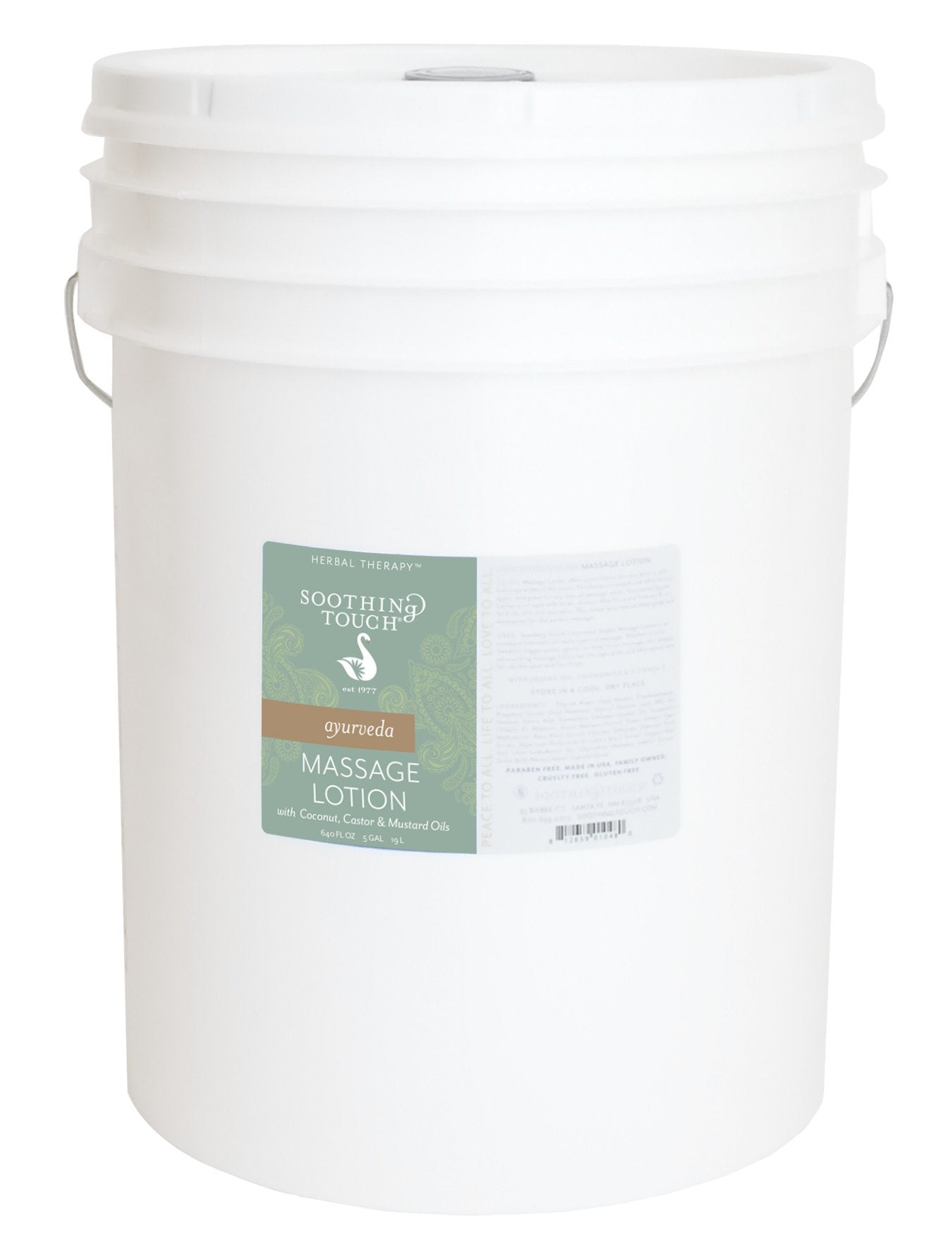 Soothing Touch Ayurveda Massage Lotion - Unscented, 640 Ounce
