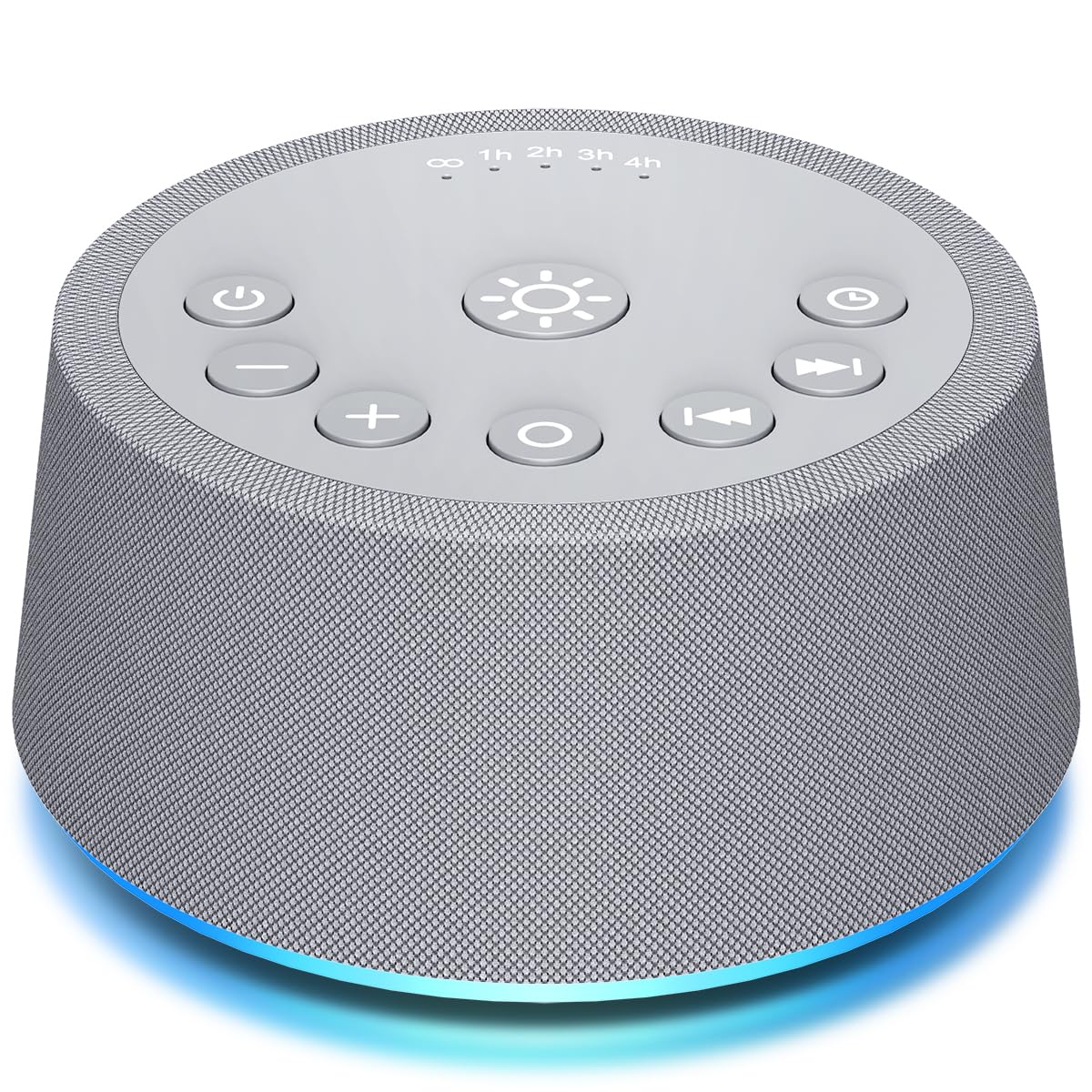 SoundLegend Sleep White Noise Machine — 32-Level Volume, 30 Sounds, 12-Color Night Light, 5 Timers
