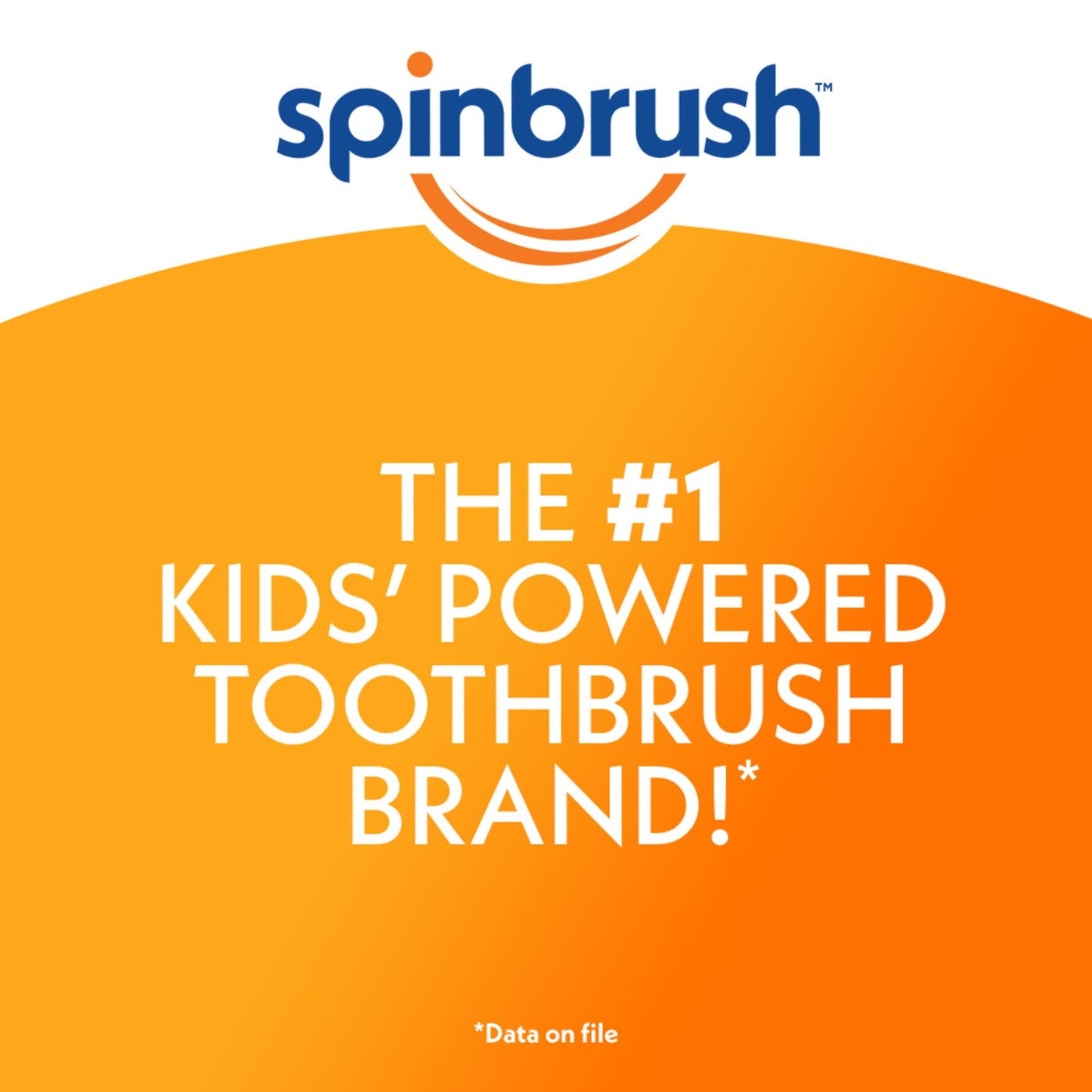 Spinbrush Kids Electric Toothbrush – Glow in the Dark, Battery-Powered