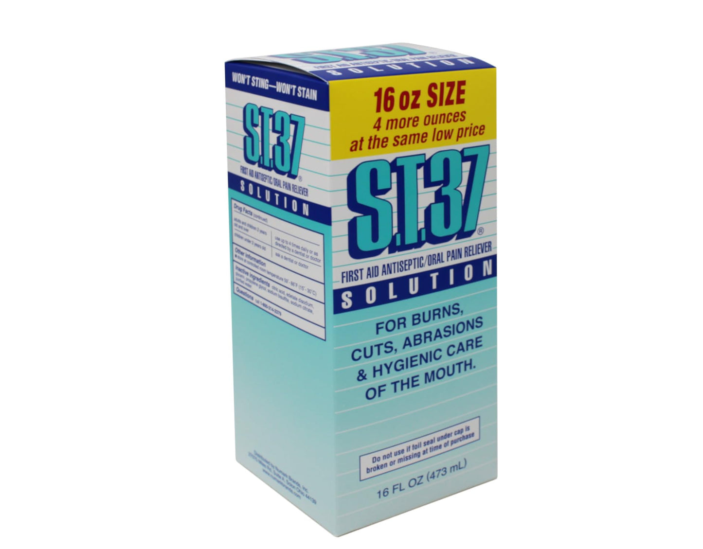 ST 37 First Aid Antiseptic Solution 16 oz (Pack of 2)