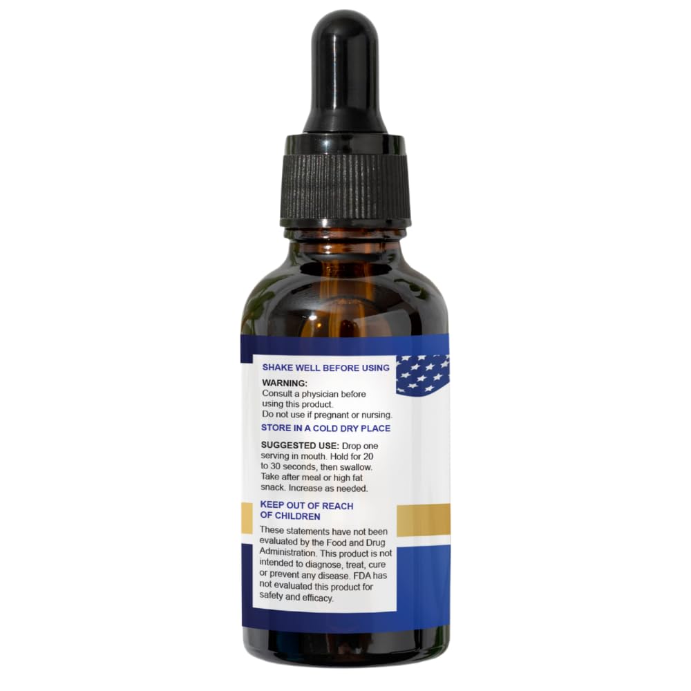 Stirling Organic Hemp Oil - 400,000mg Natural Berry Flavor - Enhances Sleep and Helps Reduce Discomfort - THC-Free, Non-GMO, Gluten-Free, High in Omega 3 6 9 - Premium U.S. Hemp Seed Oil