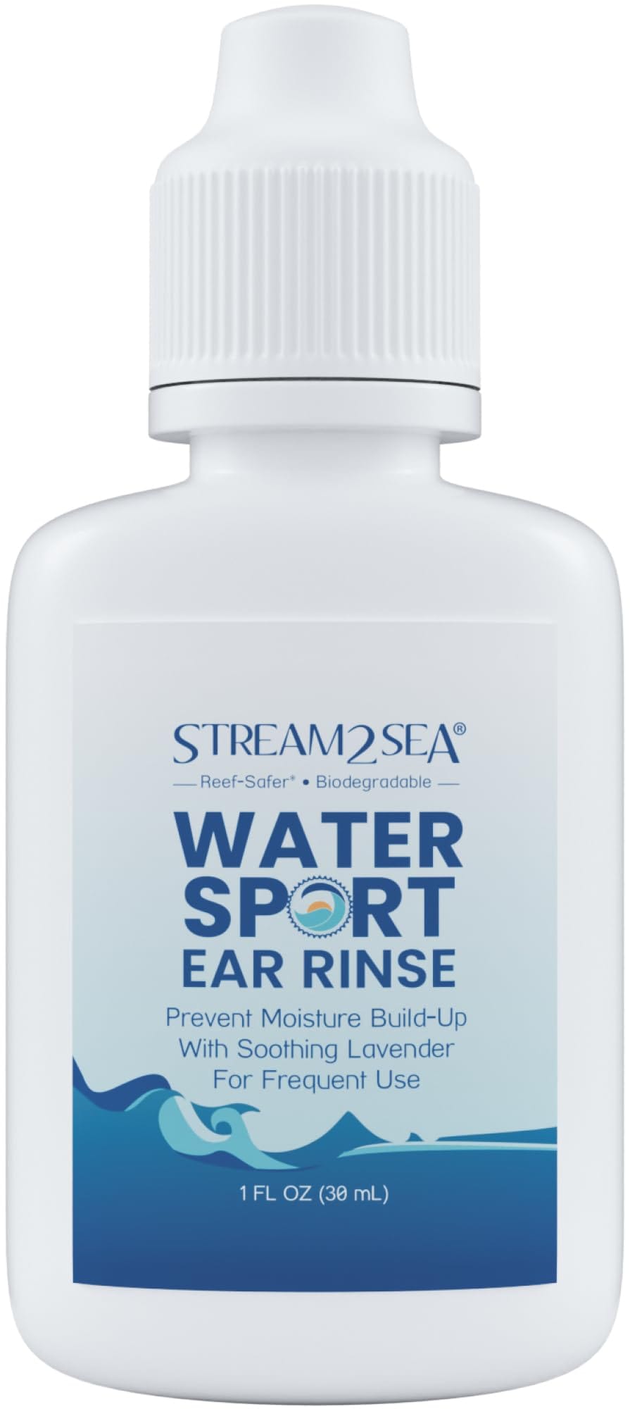 Stream2Sea Water Sport Ear Rinse (3 Pack) – Biodegradable Ear Drops with Oregano & Lavender Oils