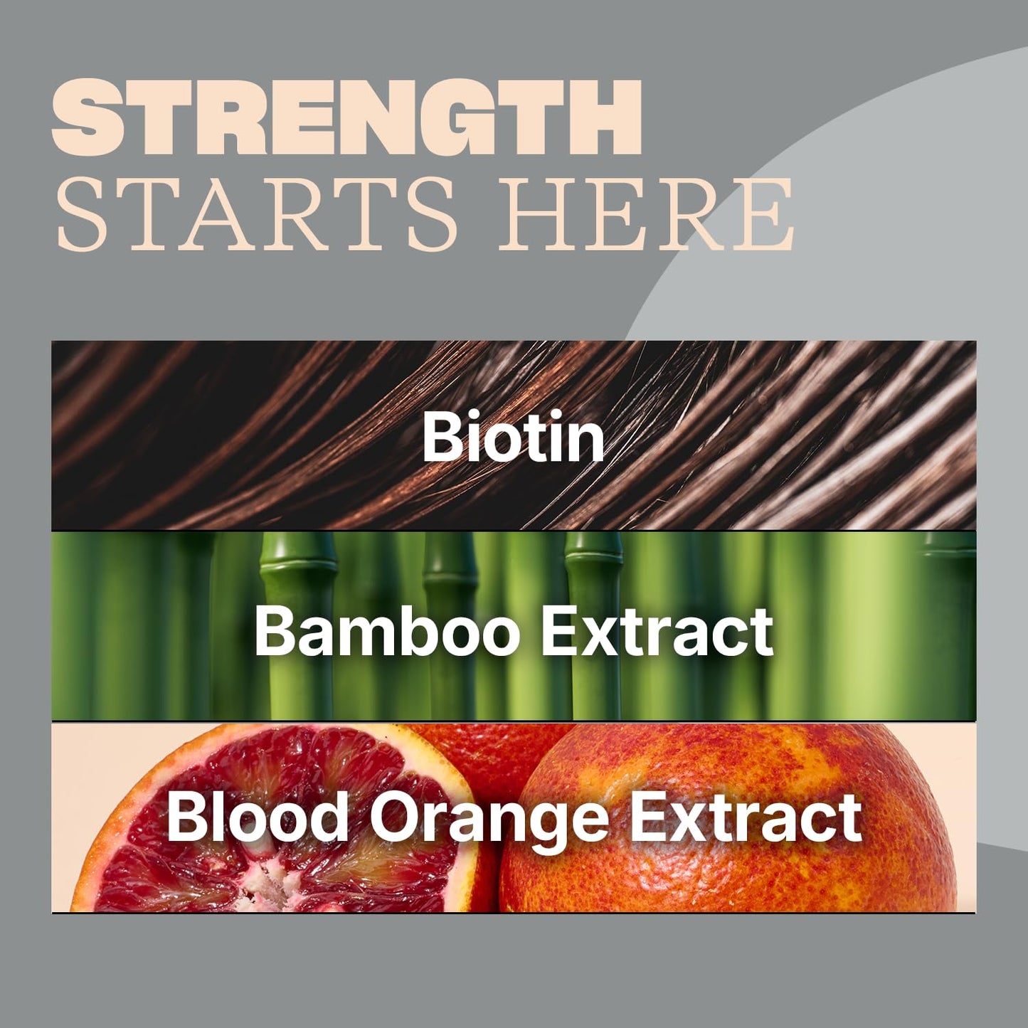 Swisse Glam Bites - Biotin, Bamboo & Blood Orange Gummies for Hair, Nails & Skin