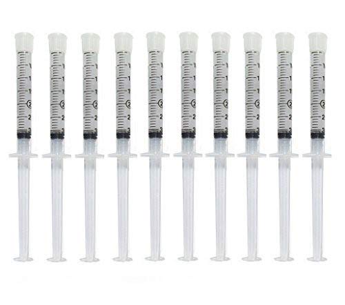 Teeth Whitening Gel Syringe Dispensers – 44% Carbamide Peroxide, 10 Pcs