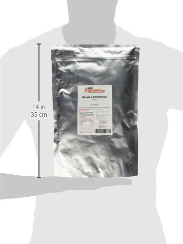 BulkSupplements TMG Powder - Trimethylglycine Betaine Anhydrous 1.5 g Serving, 1 kg BritishVita | Premium UK Vitamins & Wellness Supplements