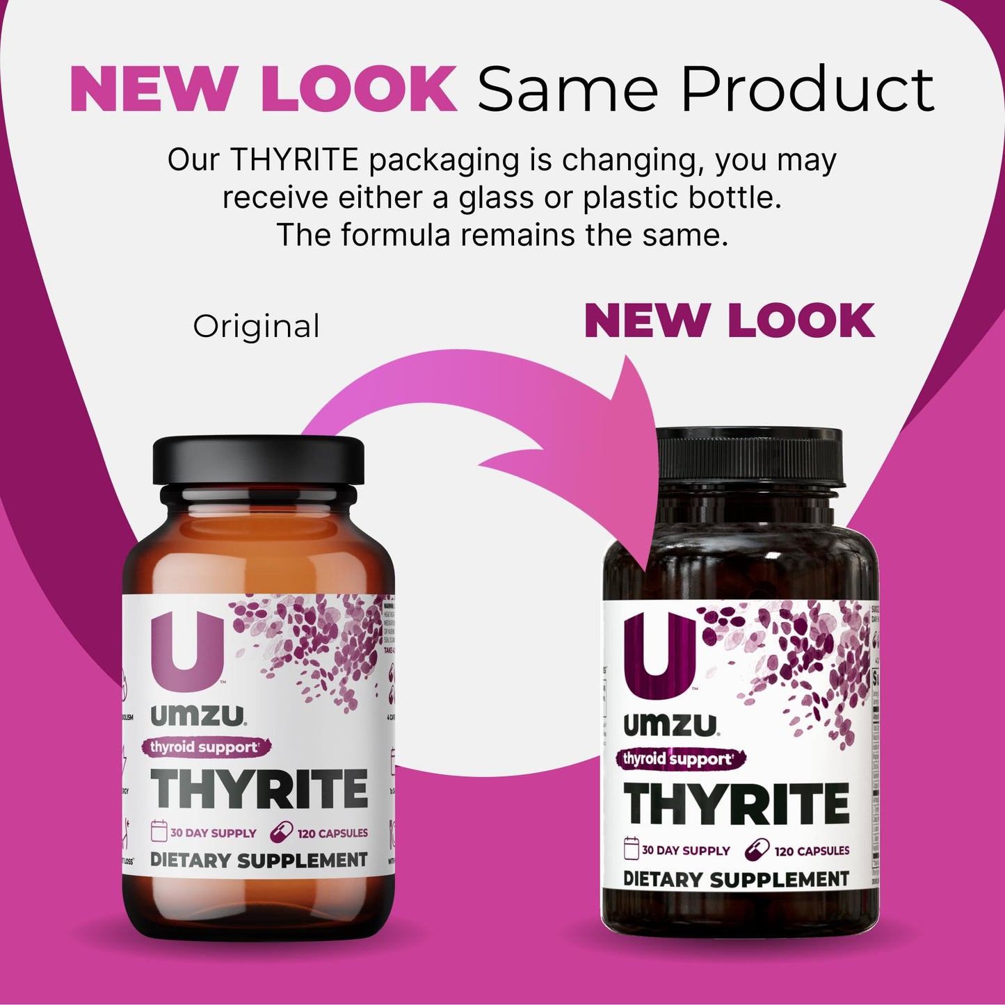 UMZU Thyrite Thyroid Support – Metabolism & Energy (120 Capsules)