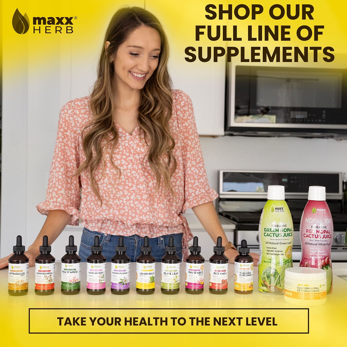 Maxx Herb Lemon Balm Extract | Max Strength Liquid Tincture (Alcohol Free) | 4 oz