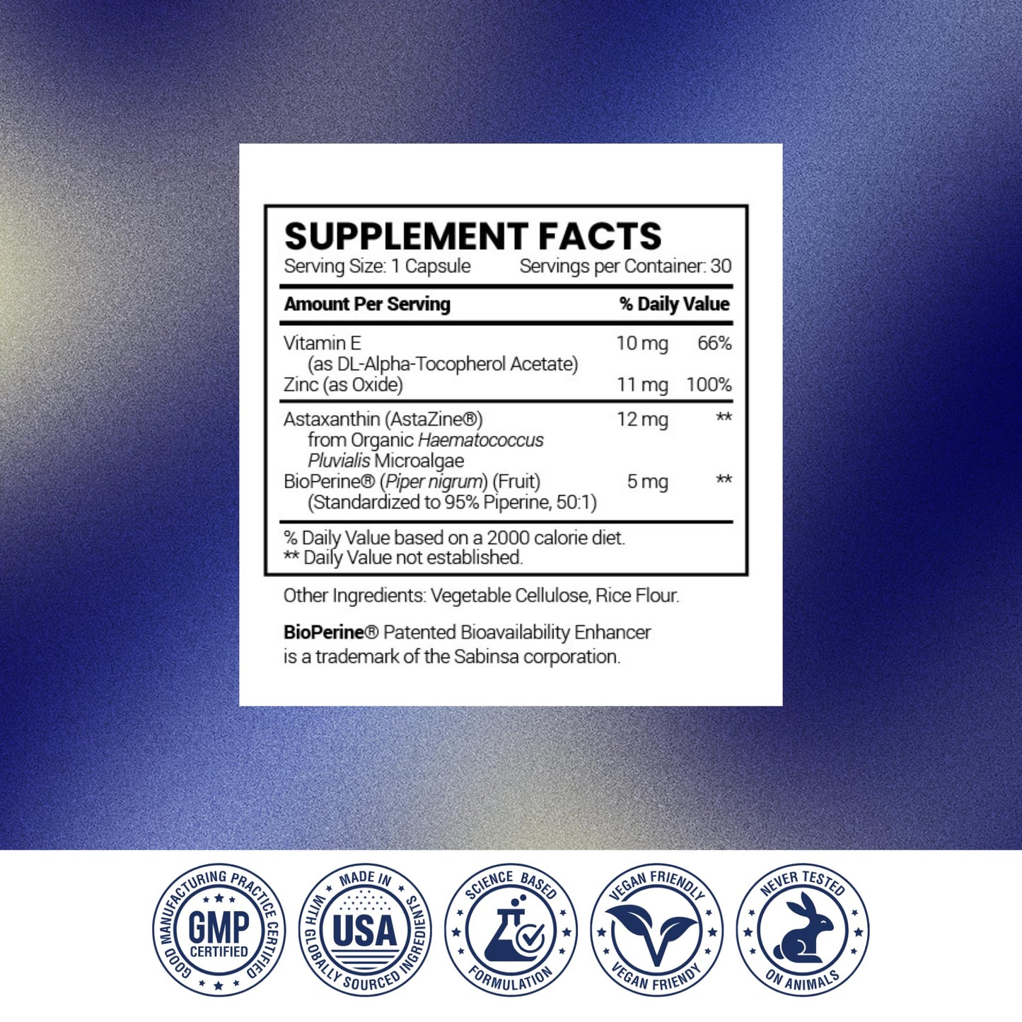 Research Verified Astaxanthin – Powerful Antioxidant for Skin, Eyes & Heart | Made in USA