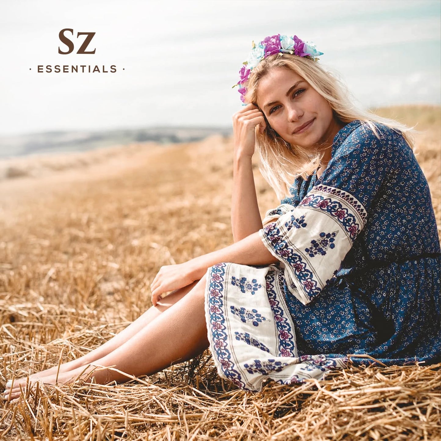 Sz Essentials Vetiver Essential Oil - 100% Pure & Undiluted (5 mL) | Therapeutic Grade